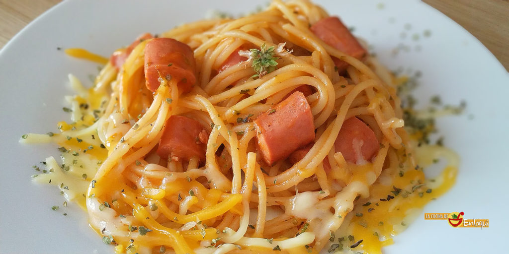 Espagueti Con Salchichas Pastas Y Arroces La Cocina De Enloqui 9033